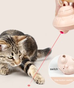 Cat Laser Toy Pointer Cat Collar Automatic Interactive Cat Toy For Kittens Dogs Game USB Charging Electric Training Pet Items