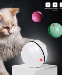 LED Laser Electronic Rolling Pet Funny Cat Toy Ball